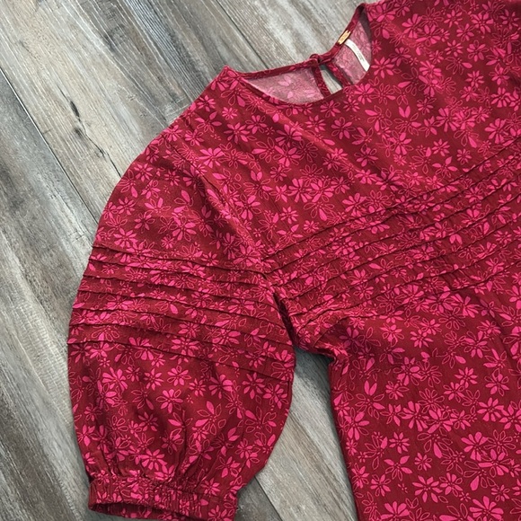 Free People Jessie Midi Dress Ditzy Floral size 6 - Picture 9 of 11